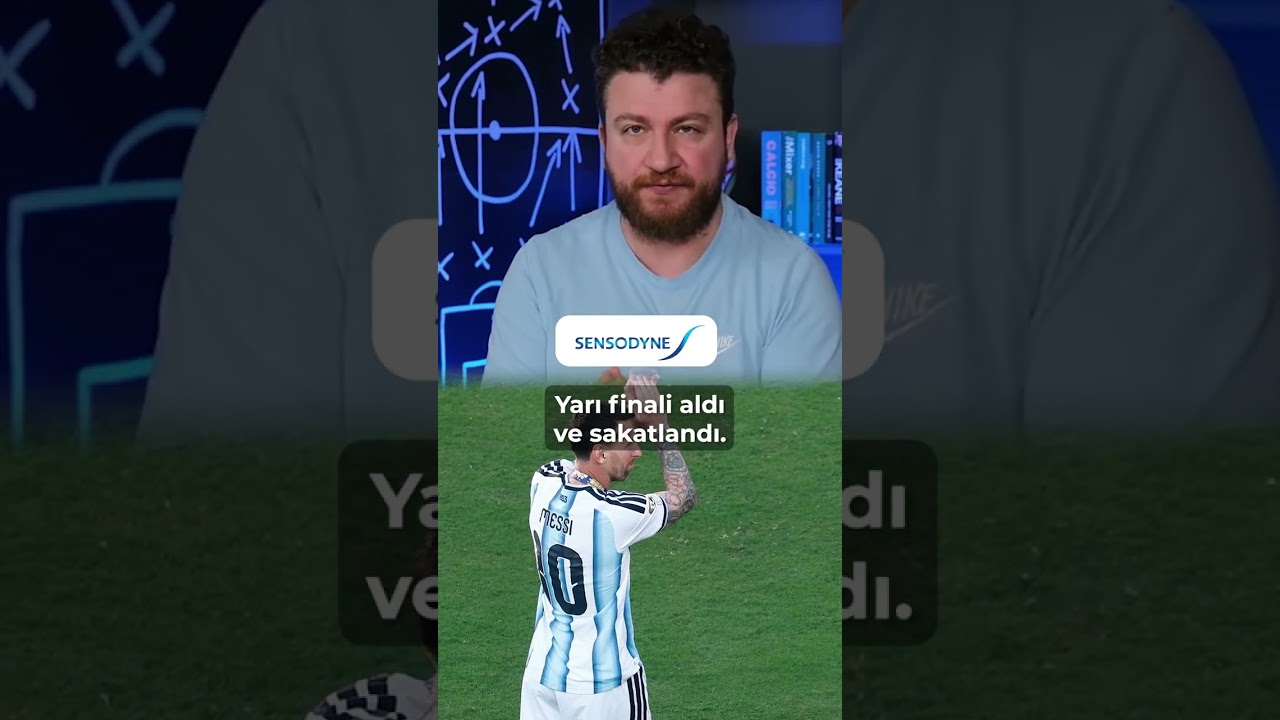 Messi'nin 90 dakika bitiminde çıkması gerekiyordu... #reklam